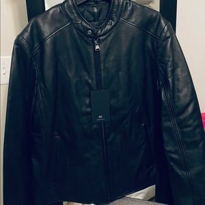 Men’s Leather Jacket Sz Large. New With Tags. Retails $595 + tax. Asking $180.